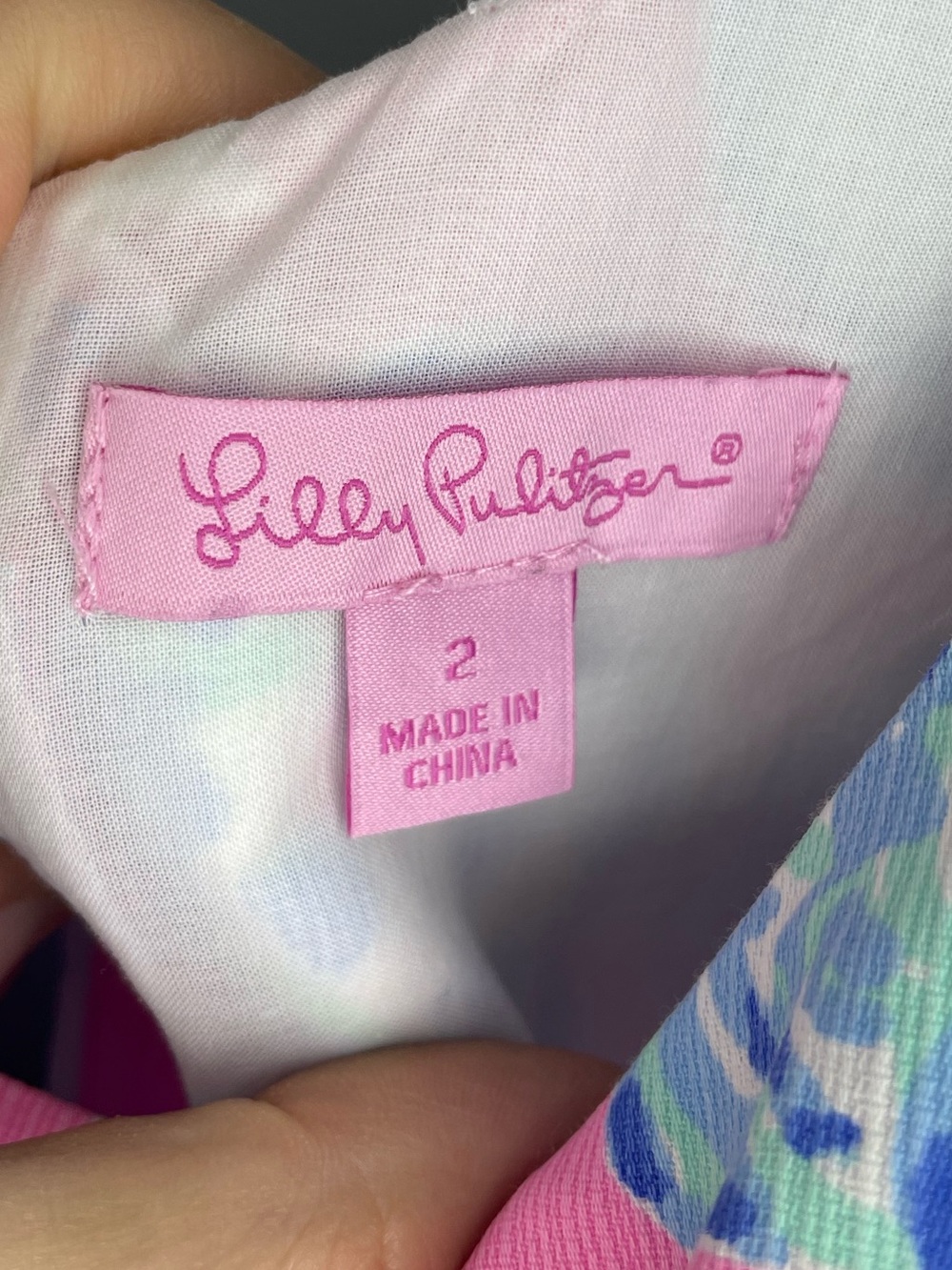 Lilly Pulitzer Cathy Shift Dress in Pink Pout Barefoot Princess Size 2 - Picture 3 of 7